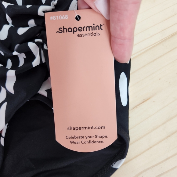 Shapermint Black and White Essentials High-Waisted  Bikini Bottom Size Small NWT - Picture 6 of 10